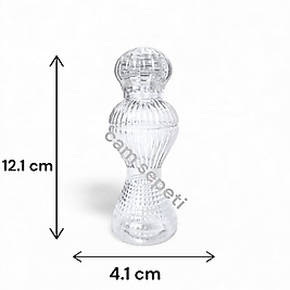 50 CC PIRLANTA CAM KOLONYA ŞİŞESİ