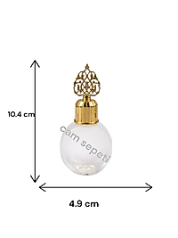 50 cc  Elma Plastik Şişe tuğra kapaklı