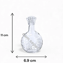 50 CC BOYNU UZUN CAM KOLONYA ŞİŞESİ