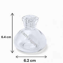 50 CC BASIK CAM KOLONYA ŞİŞESİ