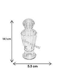 100 cc Hürrem Vazo Cam Kolonya Şişesi - Tuğra Kapak